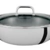 Spring Finesse Wok Met 2 Grepen En Glasdeksel ø 30 Cm Rvs Glans 2 Spring Finesse Wok Met 2 Grepen En Glasdeksel ø 30 Cm Rvs Glans -Pannen Verkoop 0682140630