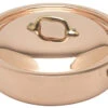 Mauviel M'150B Braadpan Met Deksel ø 20 Cm Koper Bronzen Greep -Pannen Verkoop 1443 78077 1