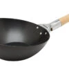 Oldenhof Wok ø 28 Cm Plaatstaal Zwart