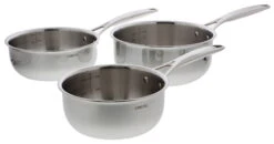 Cristel Castel'Pro Set Sauspannen Rvs 3-delig