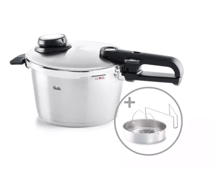 Fissler Vitavit Premium Snelkookpan Met Inzet 8 Liter ø 26 Cm 3 Fissler Vitavit Premium Snelkookpan Met Inzet 8 Liter ø 26 Cm