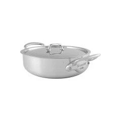 Mauviel M'Urban3 Lage Braadpan Met Rvs Deksel ΓΈ 20 Cm Rvs