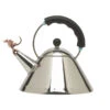 Alessi Tea Rex Fluitketel 2 Liter Rvs Zwart -Pannen Verkoop 5799 70230 1