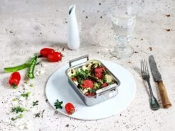 Cristel Mini Braadslede 12 X 10 Cm Rvs -Pannen Verkoop 5 md gratinveganminiplatv2