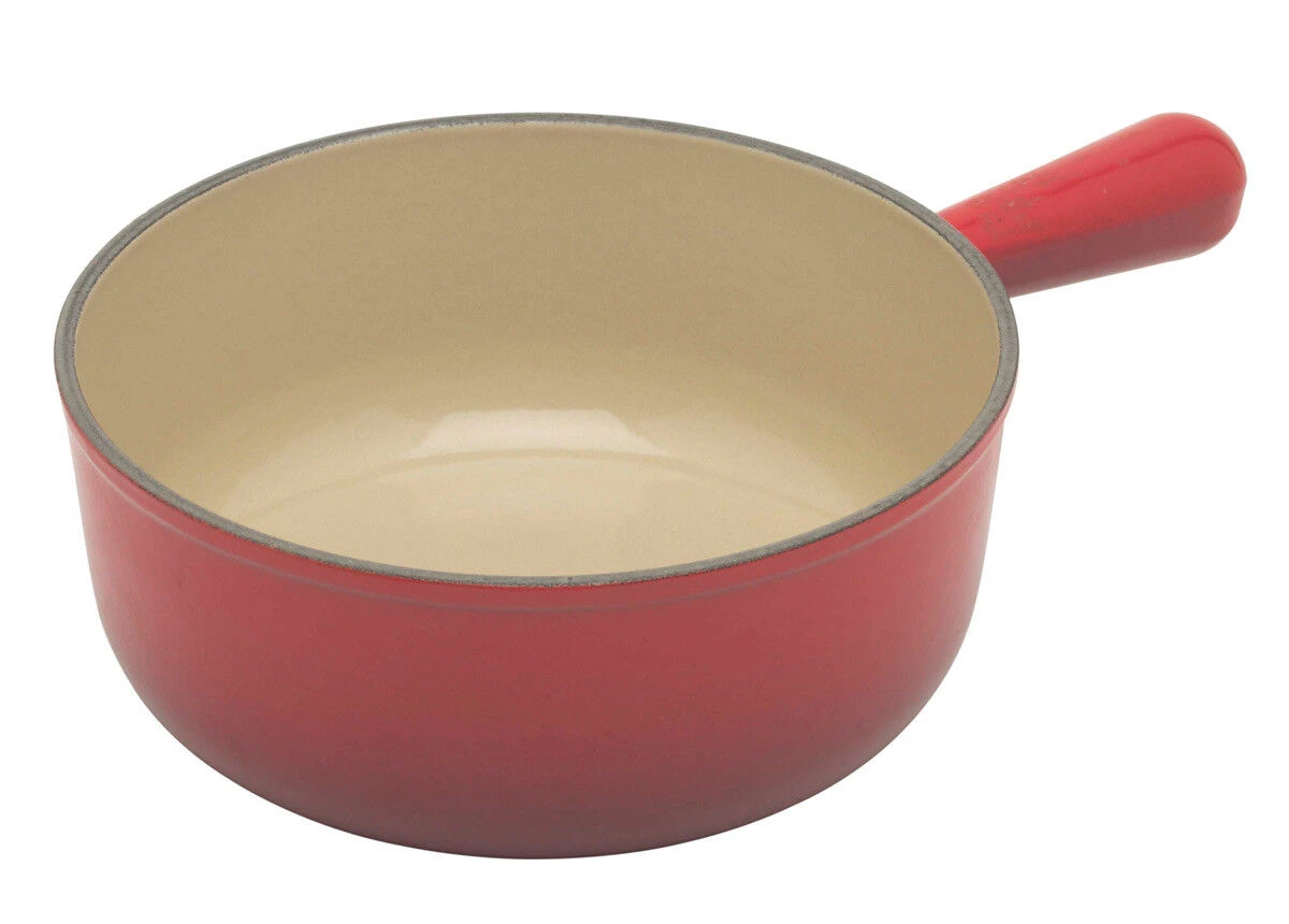 Le Creuset Fonduepan ø 22 Cm Gietijzer Kersrood 3 Le Creuset Fonduepan ø 22 Cm Gietijzer Kersrood