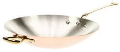 Mauviel M'150B Wokpan ø 30 Cm Koper Bronzen Handgreep