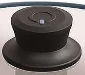 Gastrolux Squality Glasdeksel Met Silicone Rand ø 28 Cm Grijs