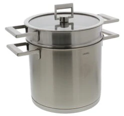 Cristel Strate Kookpan Met Pasta-inzet ø 22 Cm Rvs