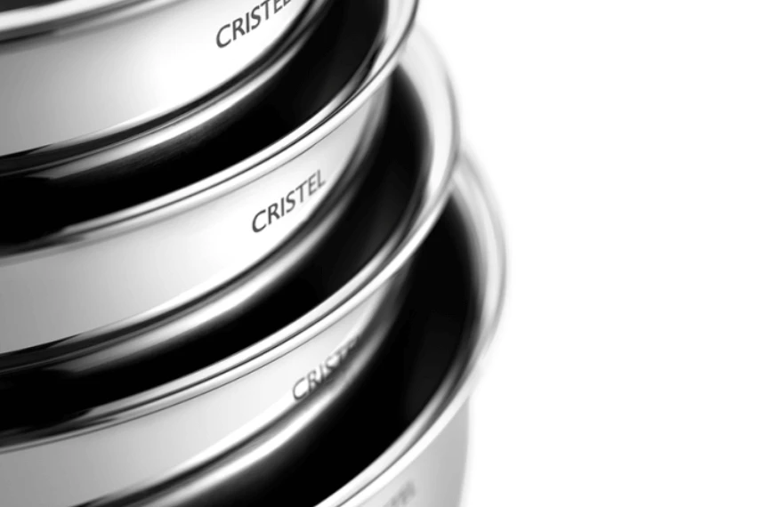 Cristel Castel'Pro Set Sauspannen Rvs 3-delig 4 Cristel Castel'Pro Set Sauspannen Rvs 3-delig - Afbeelding 2