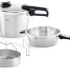 Fissler Vitavit Premium Snelkookpan Met Inzet 2,5 + 6 Liter ø 18 + 22 Cm Rvs 1 Fissler Vitavit Premium Snelkookpan Met Inzet 2,5 + 6 Liter ø 18 + 22 Cm Rvs -Pannen Verkoop fissler vitavit premium schnellkochtopf duo set 622 412 12 070 0 3