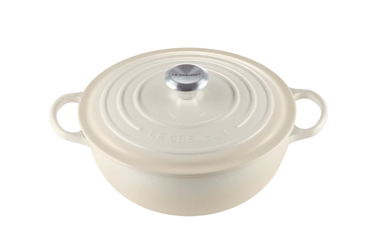 Le Creuset Wok-braadpan 4,1 Liter ø 26 Cm Gietijzer Meringue 3 Le Creuset Wok-braadpan 4,1 Liter ø 26 Cm Gietijzer Meringue