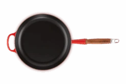 Le Creuset Koekenpan Rond Met Open Greep ø 28 Cm Gietijzer Kersrood