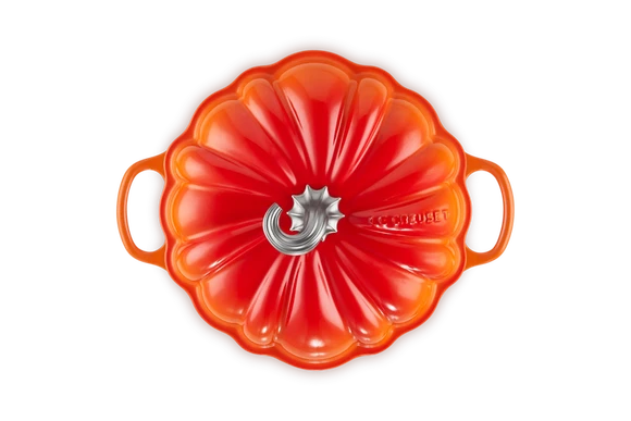 Le Creuset Pompoen Braadpan ø 24 Cm Gietijzer Vulcanique 4 Le Creuset Pompoen Braadpan ø 24 Cm Gietijzer Vulcanique - Afbeelding 2