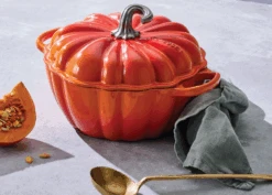 Le Creuset Pompoen Braadpan ø 24 Cm Gietijzer Vulcanique 9 Le Creuset Pompoen Braadpan ø 24 Cm Gietijzer Vulcanique -Pannen Verkoop le creuset braadpan pompoen 24 cm 37 ltr 3