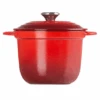 Le Creuset Every Cocotte ø 18 Cm Gietijzer Kersrood -Pannen Verkoop le creuset every cocotte 18 cm gietijzer kersrood