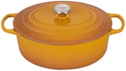 Le Creuset Signature Braadpan Ovaal 6,3 Liter ΓΈ 31 Cm Gietijzer Nectar