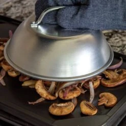 Nordic Ware Cheese Melting Dome Grilldeksel Rond 22,5 Cm Aluminium -Pannen Verkoop nordic ware cheese melting dome grilldeksel rond 22 5 cm aluminium 2