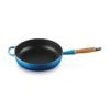 Le Creuset Sauteerpan Rond Met Open Greep ø 28 Cm Gietijzer Azure 2 Le Creuset Sauteerpan Rond Met Open Greep ø 28 Cm Gietijzer Azure -Pannen Verkoop opengreep 1 1