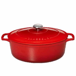 Chasseur Braadpan Ovaal 6 Liter ø 31 Cm Gietijzer Rood