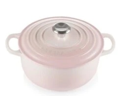 Le Creuset Signature Braadpan 4,2 Liter ø 24 Cm Gietijzer Shell Pink -Pannen Verkoop rs8766 lc 20190618 fr ps 00008 24cm