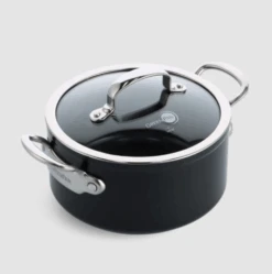 Greenpan Barcelona Pro Kookpan Met Keramische Laag En Glasdeksel ΓΈ 24 Cm