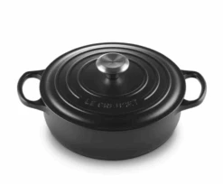 Le Creuset Signature Sauteuse ΓΈ 24 Cm Gietijzer Matzwart