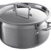 Le Creuset Magnetik Lage Kookpan ø 20 Cm Rvs -Pannen Verkoop tableware24.com le creuset bratentopf 20 cm 3 ply kochgeschirr le creuset 96200720001000 1000408 31